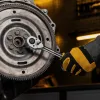 Набор инструментов, 1/2", 1/4", CrV, S2, пластиковый кейс, 64 предмета Denzel