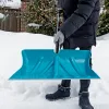 Лопата для уборки снега пластиковая Luxe, 500 х 325 х 1300 мм, металлопластиковый черенок, Palisad