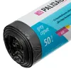 Пакеты для мусора 60 л x 50 шт. серые, Home Palisad