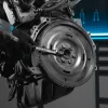 Набор инструментов, 1/2", 3/8", 1/4", CrV, 120 зубьев, 216 предметов Gross