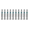 Бита Torx 20х50мм, сталь S2, шестигр., 10 шт. Gross