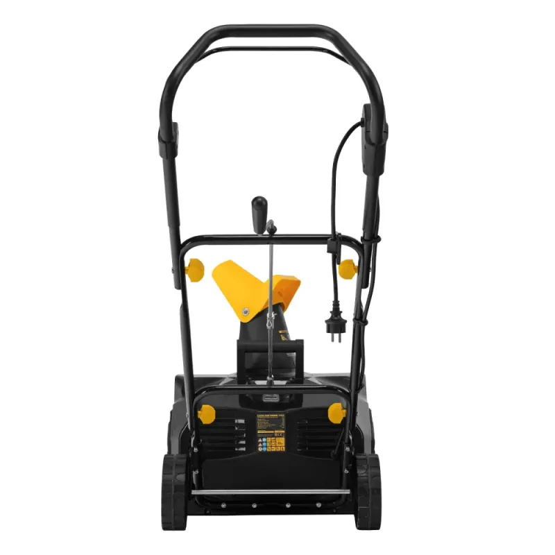 Снегоуборщик электрический ESB-460-M, 1.8 кВт, металлический шнек, LED фара Denzel