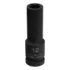 Головка ударная удлиненная шестигранная, 12 мм, 1/2", CrMo Stels