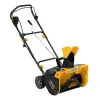Снегоуборщик электрический ESB-460-M, 1.8 кВт, металлический шнек, LED фара Denzel