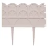Бордюр "Прованс", 14 х 310 см, белый, Palisad