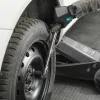 Ключ-трещотка телескопический 1/2", 305-445 мм, CrV, 72 зуба, с быстрым сбросом, хром Gross