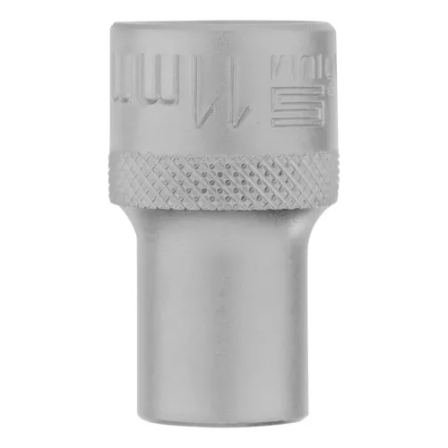 Головка торцевая, 11 мм, 6-гранная, CrV, под квадрат 1/2" Stels