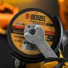 Круг отрезной по металлу, 115 х 1,0 х 22,2 мм, WA60TBF Denzel