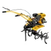 Мотоблок DPT-270S, 7 л.с., ремен.сцеп, фрез 3х4, ШОМ, передачи 2В/1Н Denzel