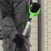 Лопата для уборки снега, полипропилен, 400х417х1390 мм, алюминиевый черенок, BASE Palisad