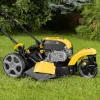 Бензиновая газонокосилка GLT-460SP-T, Trike 149 см3, 46 см, самоходная, панель, 60л Denzel 