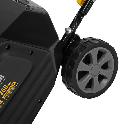 Снегоуборщик электрический ESB-460-M, 1.8 кВт, металлический шнек, LED фара Denzel