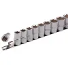 Набор торцевых головок 1/2", 6-ти гр., CrV, 10шт., 10-22мм Stels
