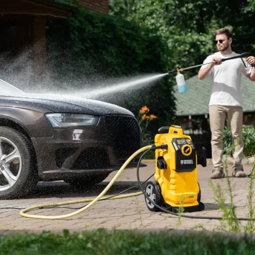 Мойка высокого давления K 50 Power, 2100 Вт, 150 бар, 600 л/ч, асинх. двиг. Denzel