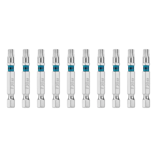 Бита Torx 30х50мм, сталь S2, шестигр., 10 шт. Gross