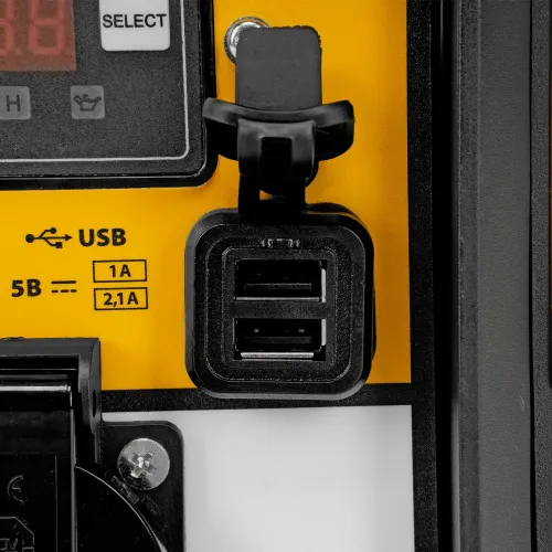 Генератор инверторный GS-3000iS, 3,0 кВт, 230 В, закрытый корпус, ручной старт DENZEL
