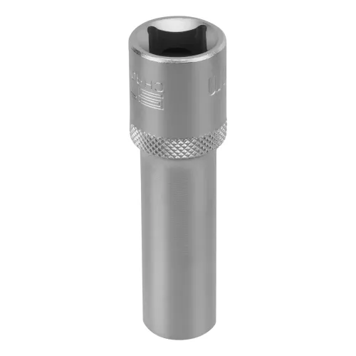 Головка торцевая, 12 мм, 6-гранная, CrV, под квадрат 1/2" Stels