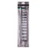 Набор торцевых головок 1/2", 6-ти гр., CrV, 10шт., 10-22мм Stels
