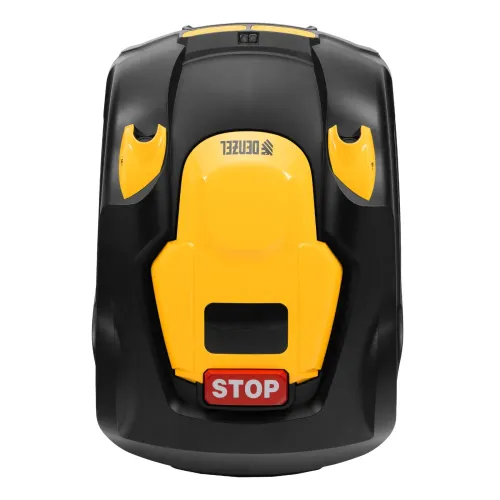 Робот-газонокосилка Grass Master 1000, ультразвуковой датчик, 3 Ач, LCD дисплей, Wi-Fi Denzel