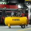 Компрессор воздушный рем. привод BCI3000-T/200, 3,0 кВт, 200 литров, 530 л/мин Denzel