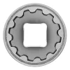 Набор универсальных торцевых головок 1/4", Spline, CrV, 4-13мм, 10 штук Matrix