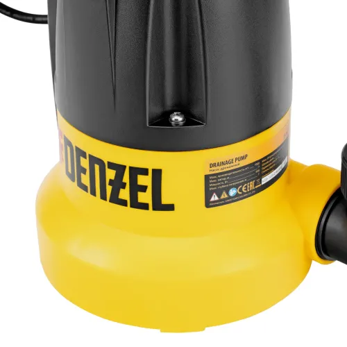 Дренажный насос DP-500E, 500 Вт, подъем 7 м, 7000 л/ч Denzel