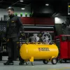 Компрессор воздушный рем. привод BCI3000-T/200, 3,0 кВт, 200 литров, 530 л/мин Denzel