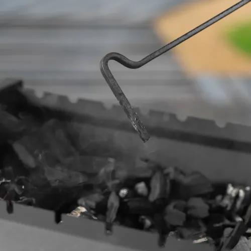 Мангал сварной на колесах, 662х390х152/805 мм, сталь 2 мм, кочерга в комплекте, Camping Palisad