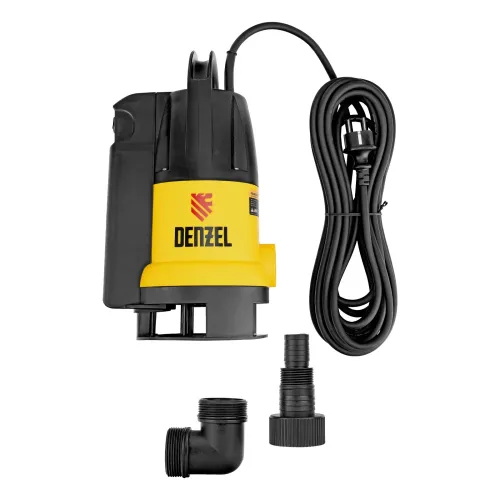Дренажный насос DP-800A, 800 Вт, подъем 5 м, 13000 л/ч Denzel