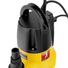 Дренажный насос DP-500E, 500 Вт, подъем 7 м, 7000 л/ч Denzel