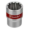 Набор универсальных торцевых головок 1/4", Spline, CrV, 4-13мм, 10 штук Matrix