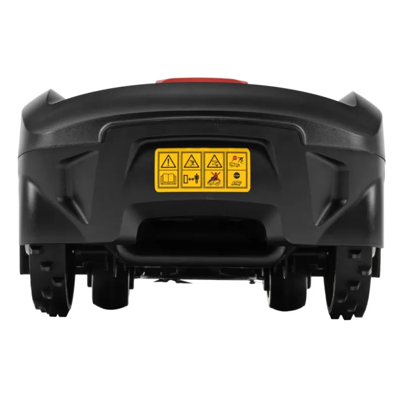 Робот-газонокосилка Grass Master 1000, ультразвуковой датчик, 3 Ач, LCD дисплей, Wi-Fi  Denzel