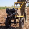 Мотоблок DPT-270X, 7 л.с, дисковое сцепление, ширина 90 см, глубина 35 см, фрез 3 х 4, ВОМ, передачи 2В/1Н Denzel