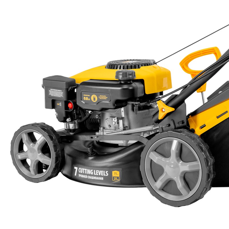 Газонокосилка бензиновая самоходная GLD-410SP-K, 41 см, Denzel 58813